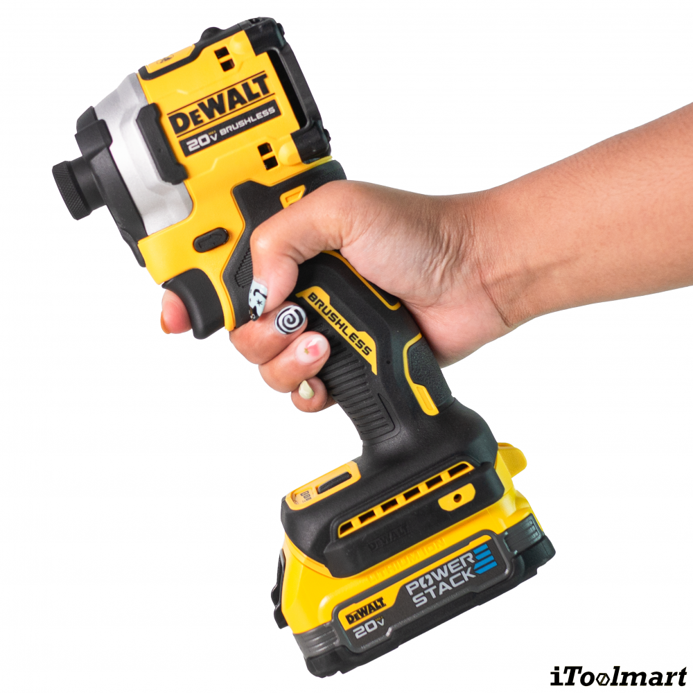 ชุดสว่านกระแทกและไขควงกระแทกไร้สาย Dewalt DCK2050P1E1T B1