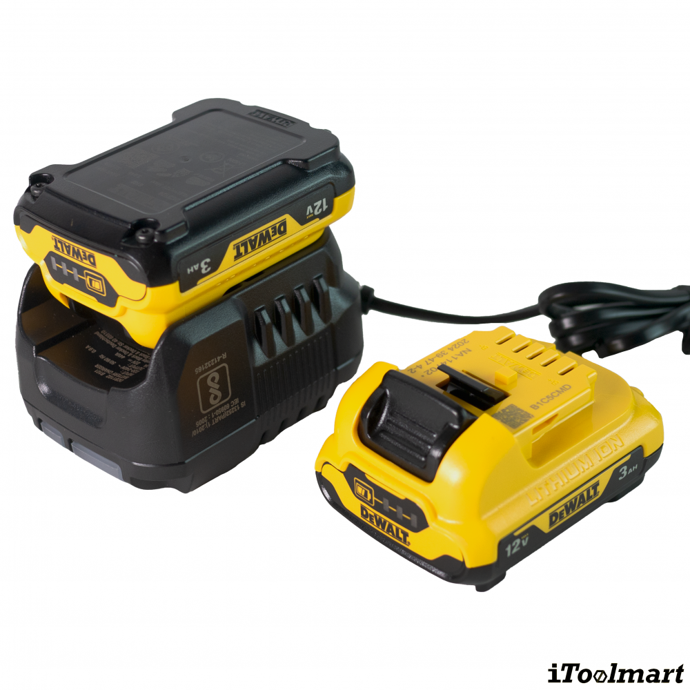 ชุดสว่านกระแทกและไขควงกระแทกไร้สาย Dewalt DCK2111L2T B1 12V 