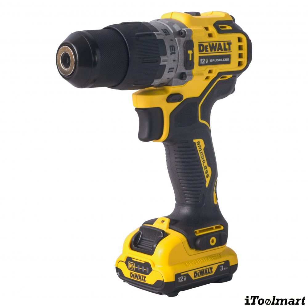 ชุดสว่านกระแทกและไขควงกระแทกไร้สาย Dewalt DCK2111L2T B1 12V 