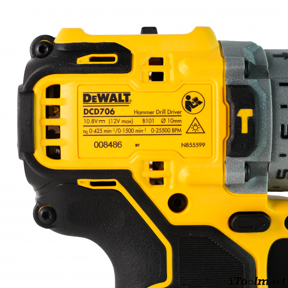 ชุดสว่านกระแทกและไขควงกระแทกไร้สาย Dewalt DCK2111L2T B1 12V 