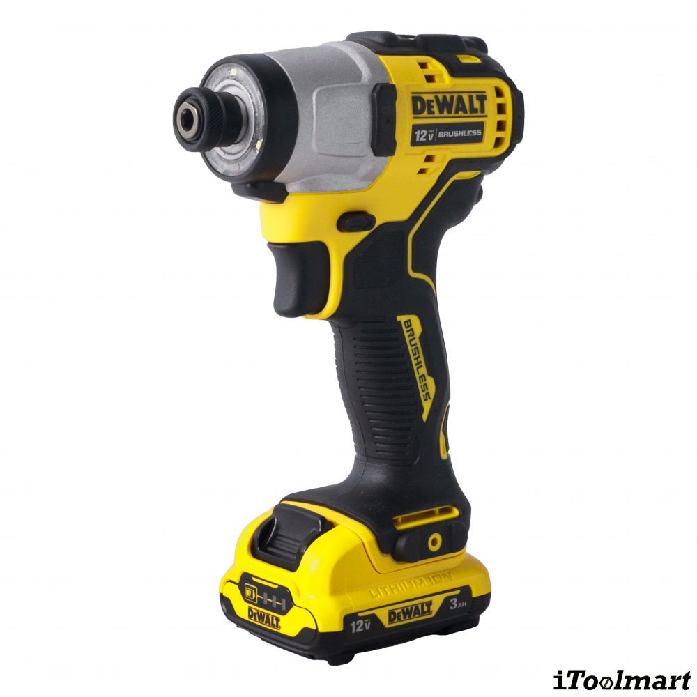 ชุดสว่านกระแทกและไขควงกระแทกไร้สาย Dewalt DCK2111L2T B1 12V 