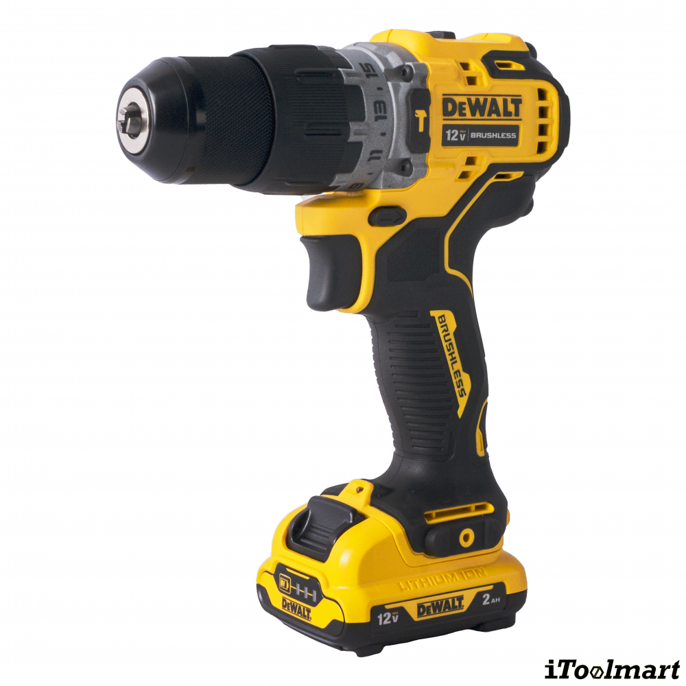 สว่านกระแทกไร้สาย DEWALT DCD706D2A B1 12V