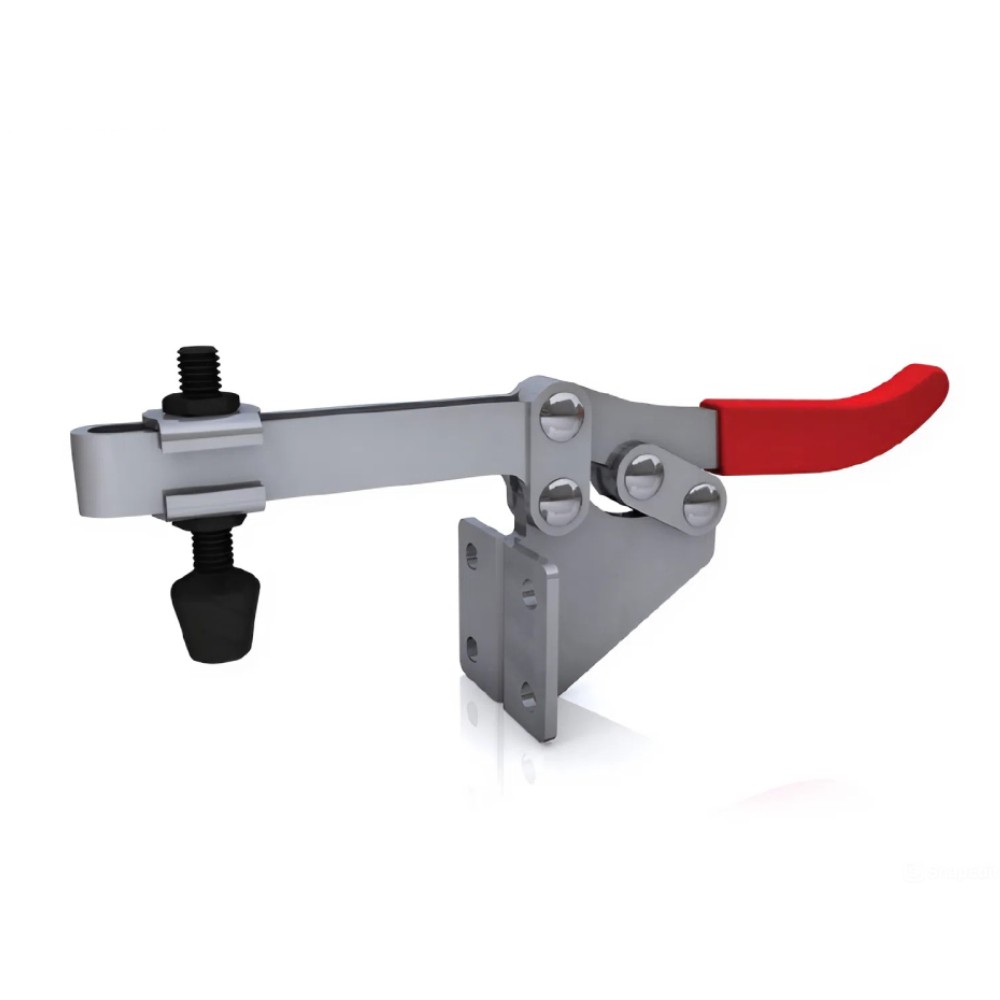 แคลมป์จับชิ้นงาน HOLKEN 202F Horizontal toggle clamp ติตตั้งด้านข้าง แรงยึด 227 kg 