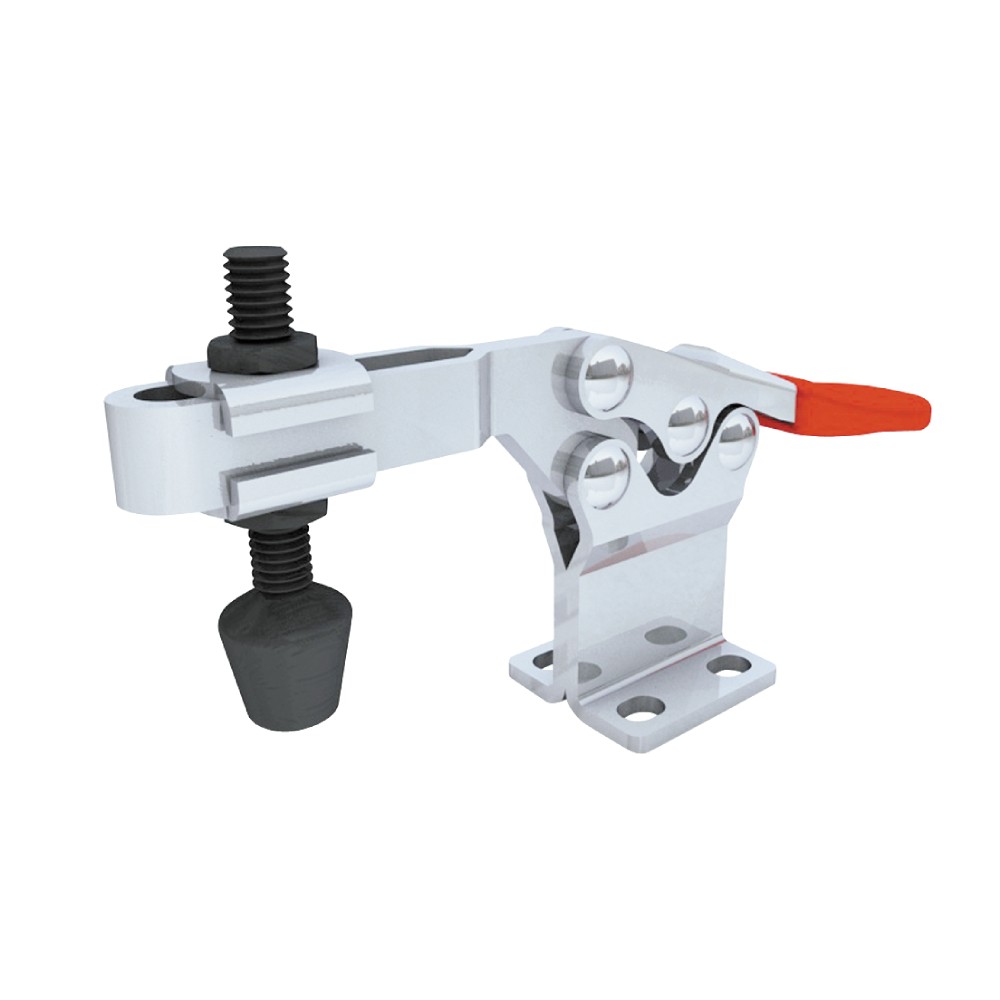 แคลมป์จับชิ้นงาน HOLKEN 225 DHB Horizontal toggle clamp แรงยึด 286 kg  ฐานสูง 