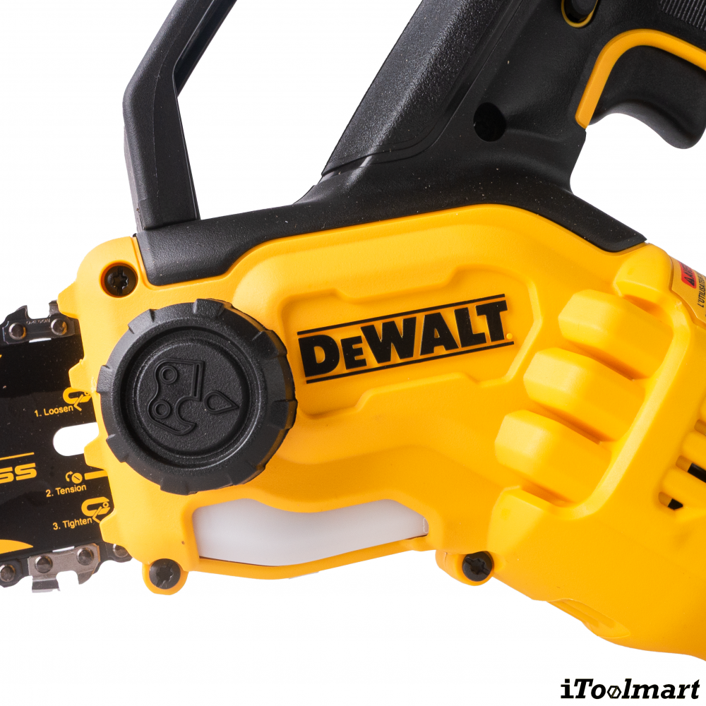 เลื่อยโซ่แบตเตอรี่ DEWALT DCCS623 ขนาด 8 นิ้ว 20V   ตัวเปล่า 