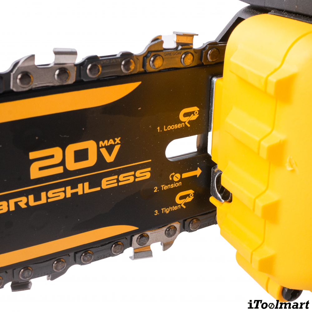 เลื่อยโซ่แบตเตอรี่ DEWALT DCCS623 ขนาด 8 นิ้ว 20V   ตัวเปล่า 
