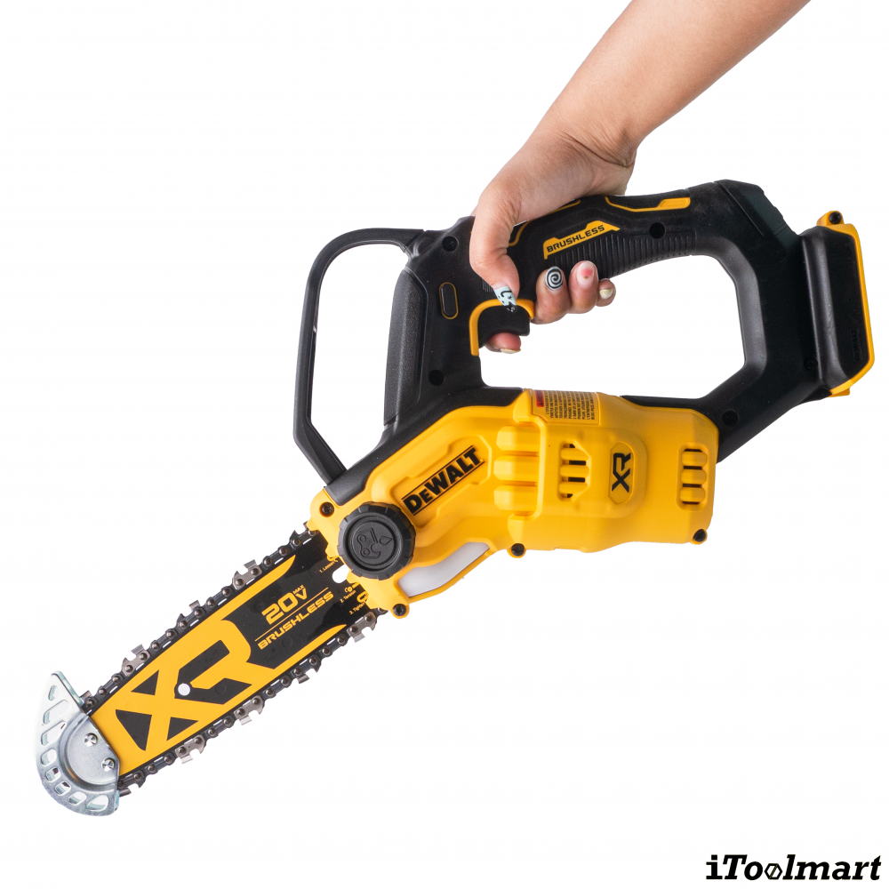เลื่อยโซ่แบตเตอรี่ DEWALT DCCS623 ขนาด 8 นิ้ว 20V   ตัวเปล่า 