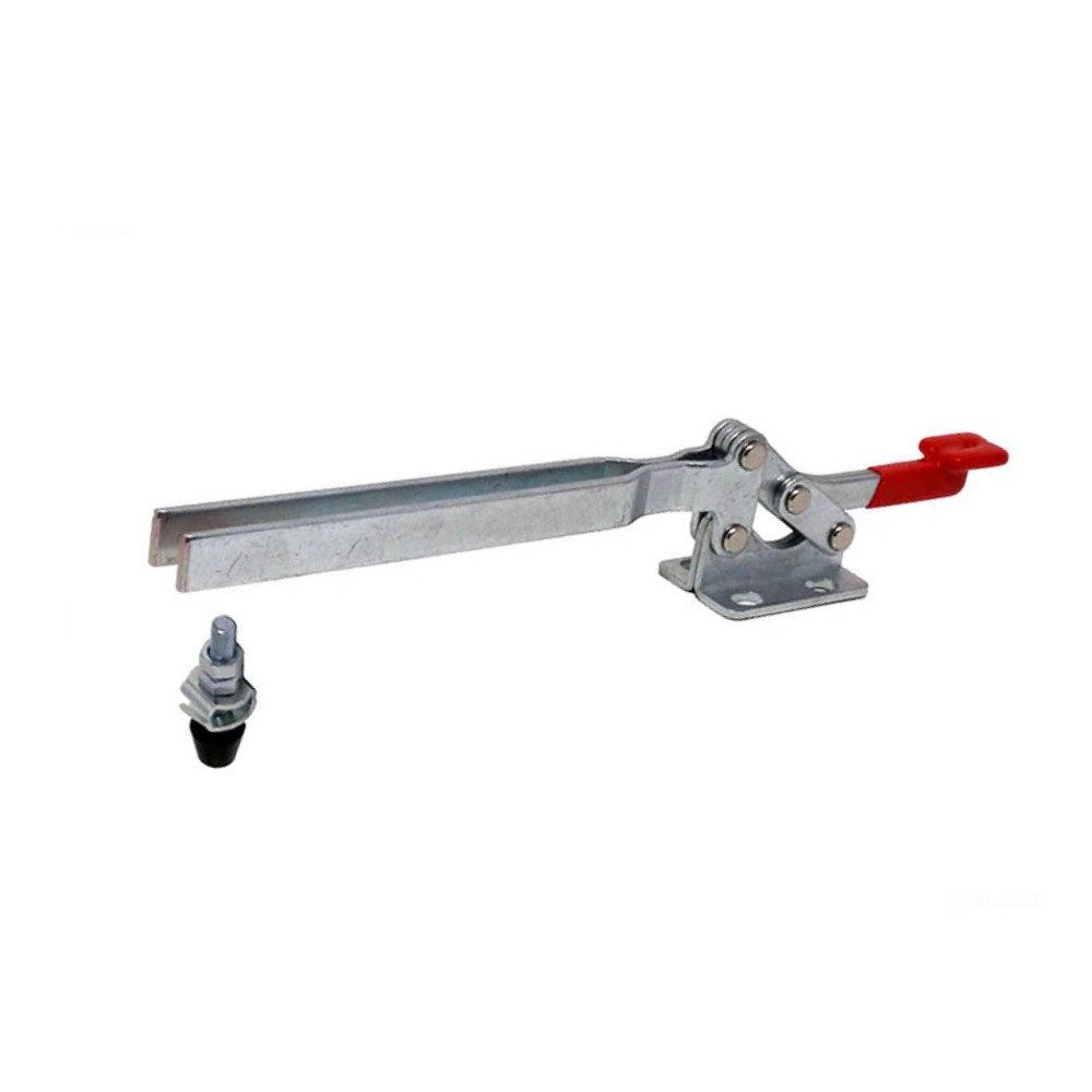 แคลมป์จับชิ้นงาน HOLKEN 22185 Horizontal toggle clamp แขนยาว แรงยึด 250 kg