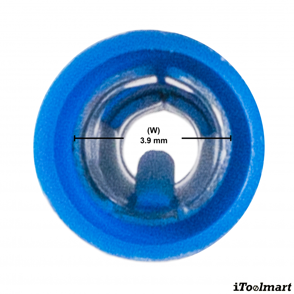 หางปลาหัวเสียบตัวเมีย KST FRFNYD2 156 แบบกลม สีน้ำเงิน ขนาด 2 5 mm² 100 ตัว