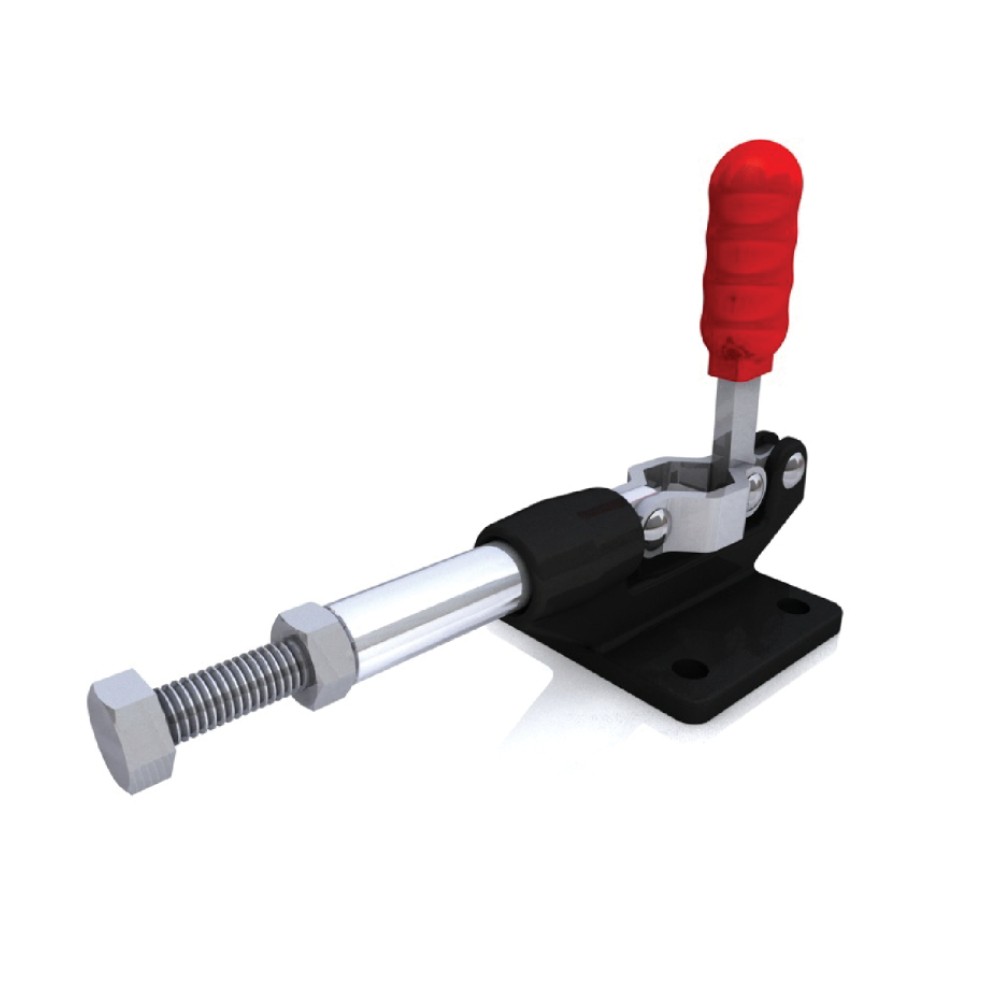 แคลมป์จับชิ้นงาน HOLKEN 305 C Push Pull Toggle Clamp ด้ามจับทำมุม 90° แรงยึด 227 kg