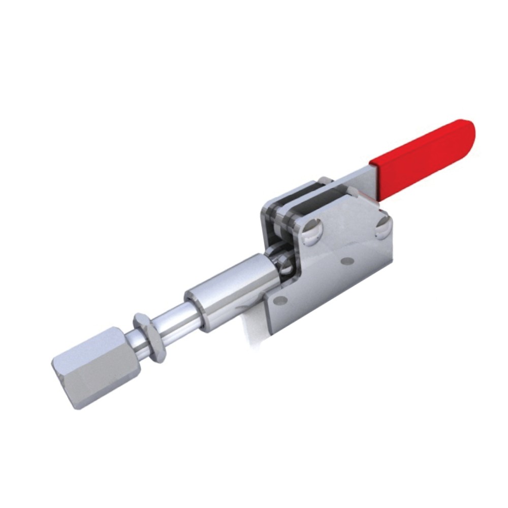 แคลมป์จับชิ้นงาน HOLKEN 30282 Push Pull Toggle Clamp ฐานตรง แรงยึด 160 kg