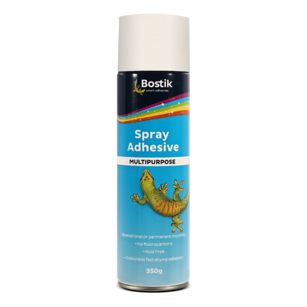 กาวสเปรย์ อเนกประสงค์ BOSTIK ขนาด 350 กรัม สำหรับงานติดแผ่นลามิเนต