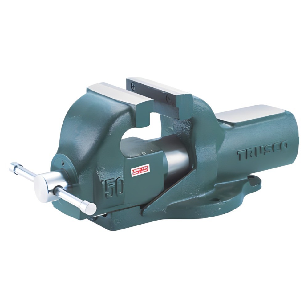 ปากกาจับชิ้นงานเหล็กหล่อ TRUSCO SRV 125 แกนกลมเสริมความแข็งแรง