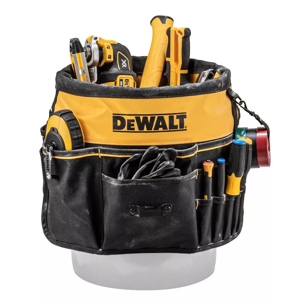 กระเป๋าครอบถังสี DEWALT DWST560109 ช่องใส่เครื่องมือ 37 ช่อง