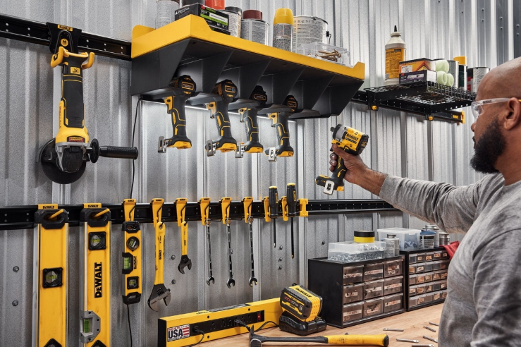 ชุดแขวนเครื่องมือ DEWALT DWST82822 ช่องใส่ของ 5 ช่อง