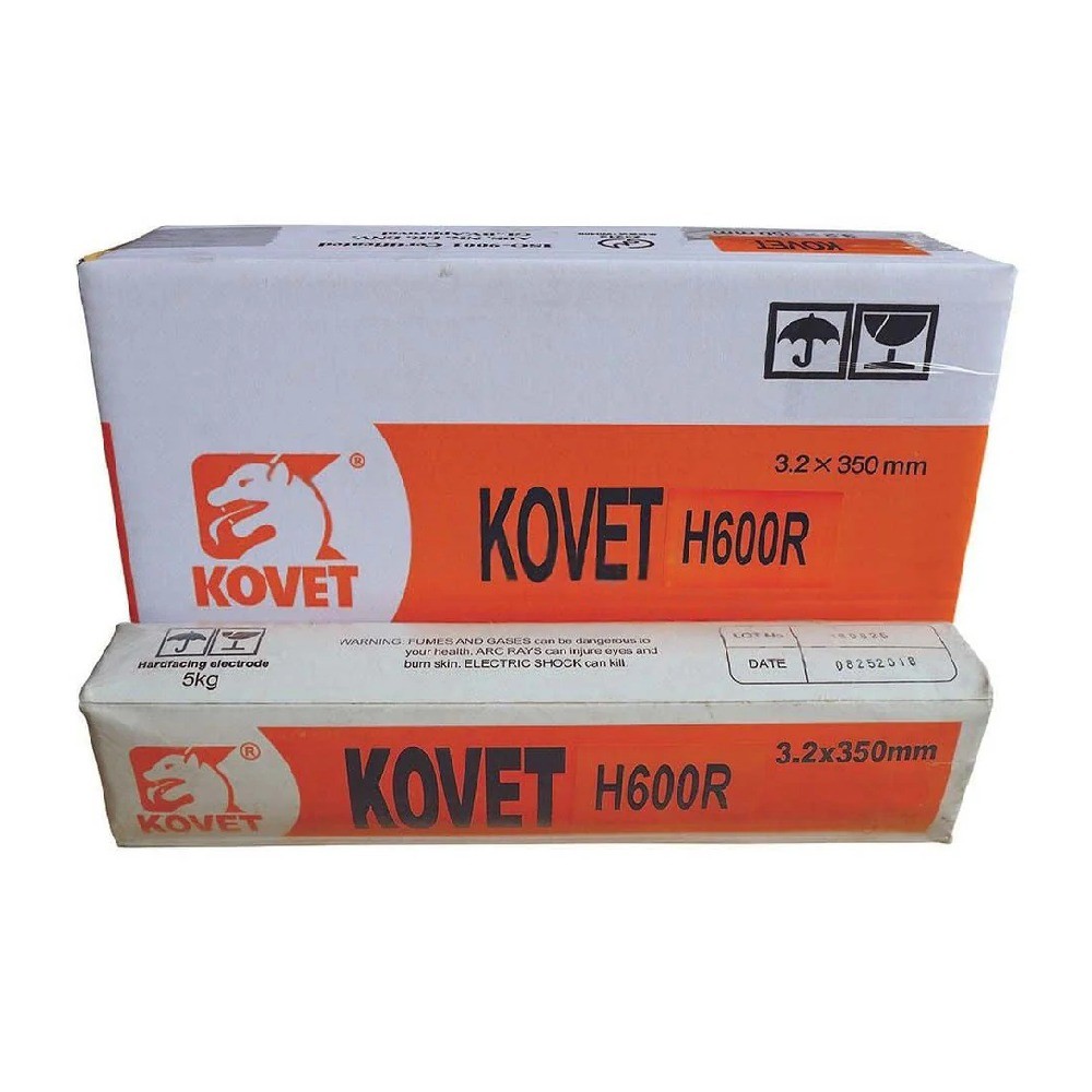 ลวดเชื่อมเหล็กแข็ง&nbsp;KOVET&nbsp;H 600R&nbsp;ขนาด&nbsp;3 2&nbsp;มม &nbsp;