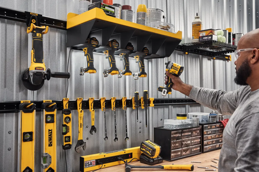 ชุดตะขอแขวนเครื่องมือไฟฟ้า DEWALT DWST82817  8 ชิ้น แพ็ค 