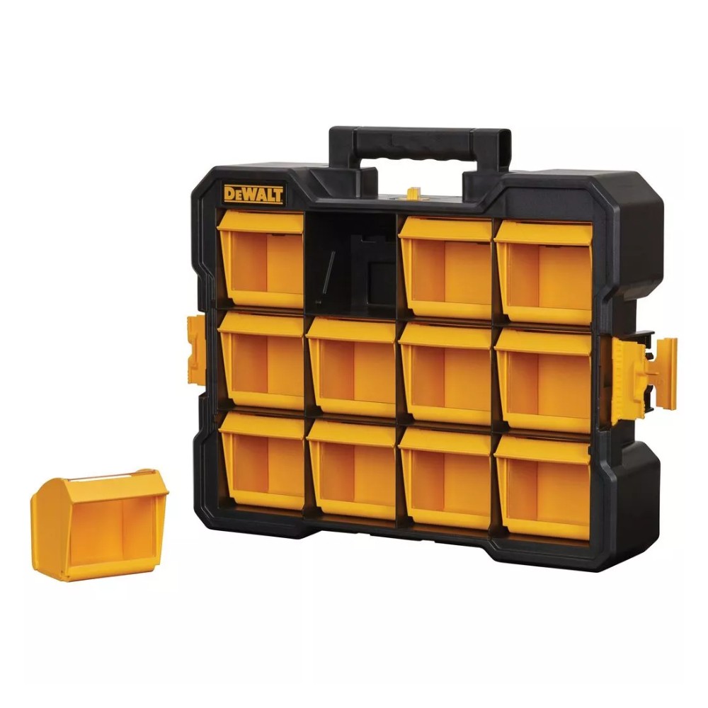 กล่องฝาใส DEWALT DWST14121 แบบถอดได้ จำนวน 12 ช่อง 