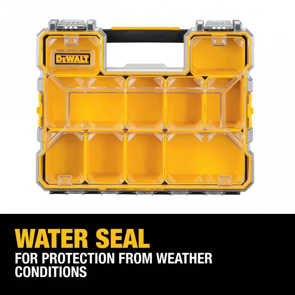 กล่องฝาใส DEWALT DWST14825 จำนวน 10 ช่อง