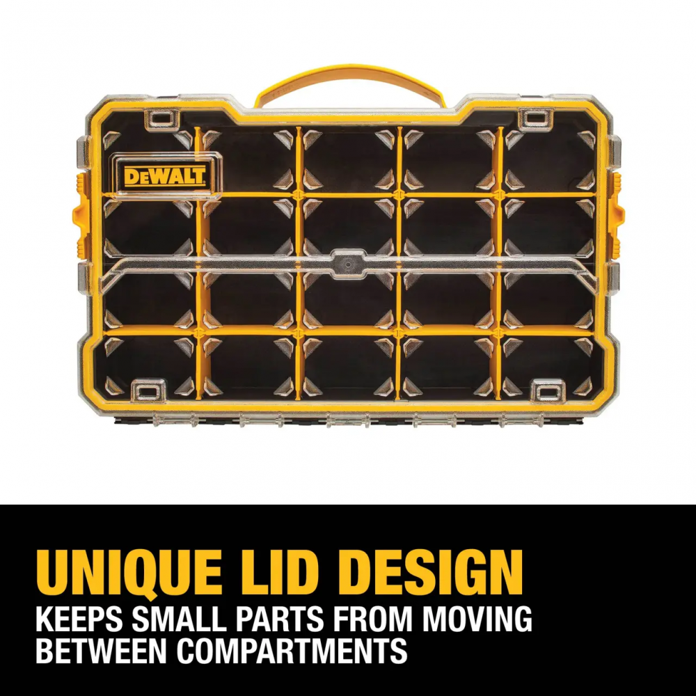 กล่องฝาใส DEWALT DWST14830 จำนวน 20 ช่อง
