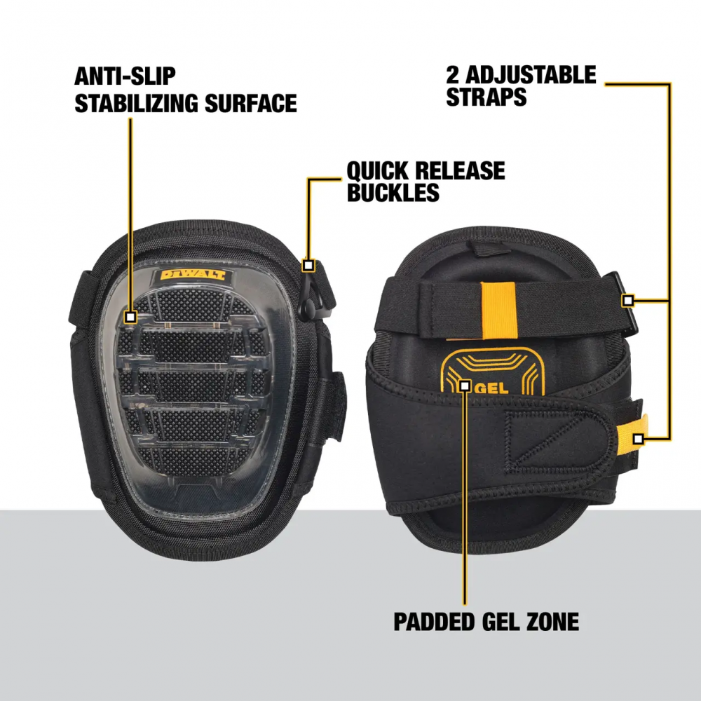 สนับเข่า DEWALT DWST590012 แบบยาง