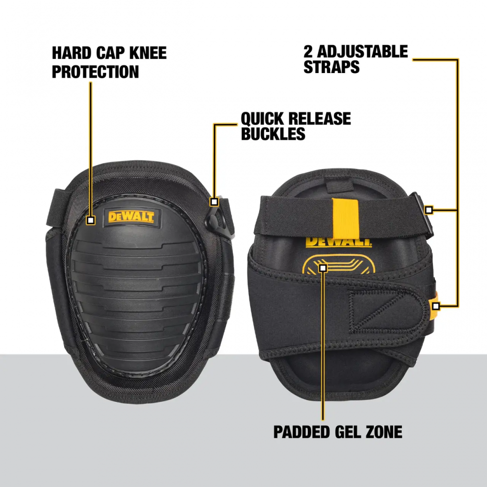 สนับเข่า DEWALT DWST590013 แบบพลาสติกแข็ง
