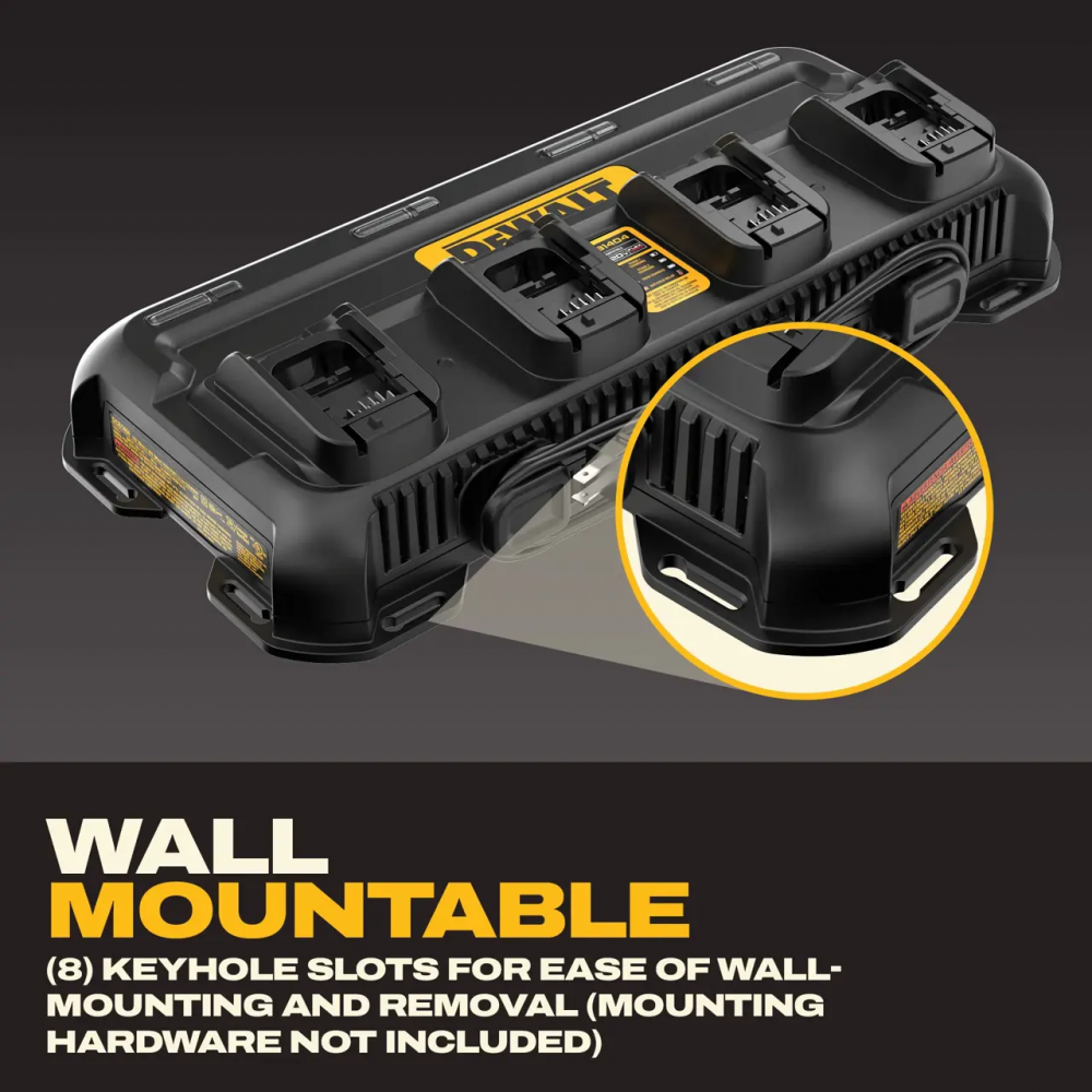 แท่นชาร์จแบตเตอรี่ DEWALT DCB1404 QW 12V 20V MAX