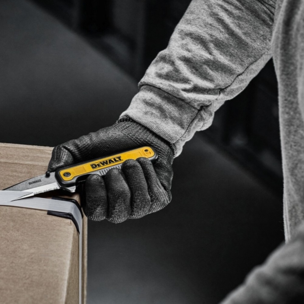 มีดพับอเนกประสงค์ มีดทันโตะ DEWALT DWHT10994 แบบมีช่องเก็บใบ  รุ่น 3 0 