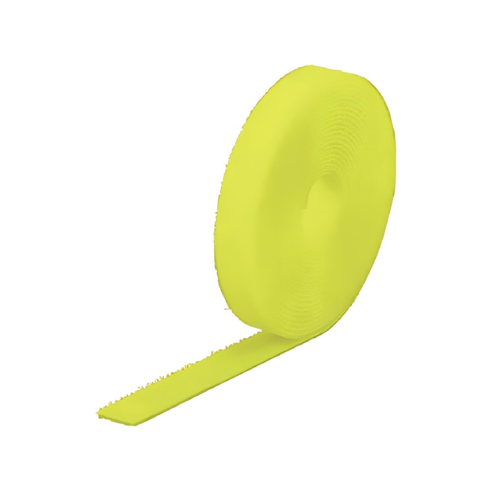 เทปตีนตุ๊กแกสองหน้า TRUSCO MKT 40250 LY สีเหลืองเรืองแสงมองเห็นได้ชัดเจน