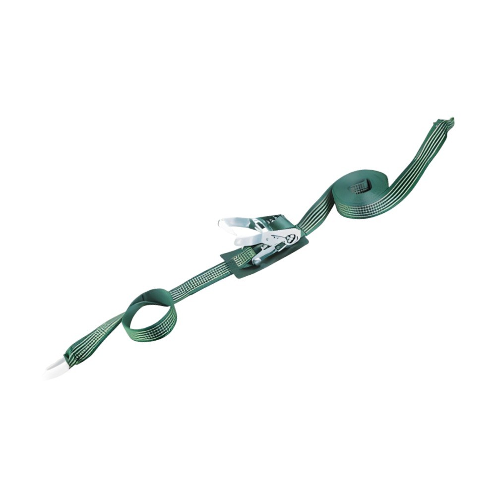 สายรัดโพลีเอสเตอร์สแตนเลส TRUSCO GX38S 400J หัวเหล็กสแตนเลสชนิดตะขอตัวเจ