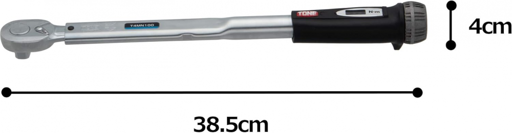 ประแจปอนด์ TONE T4MN100 แบบตั้งค่าแรงบิดล่วงหน้า