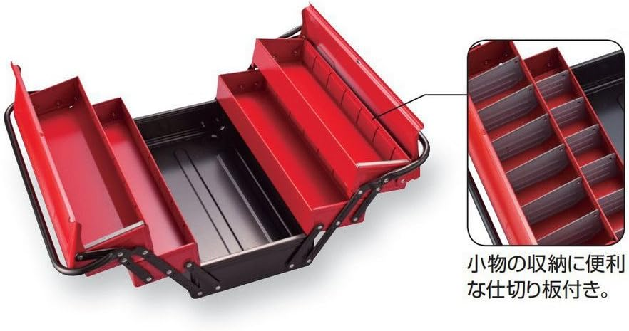 กล่องเก็บเครื่องมือเหล็ก TONE BX430 ดีไซน์แข็งแรงทนทาน