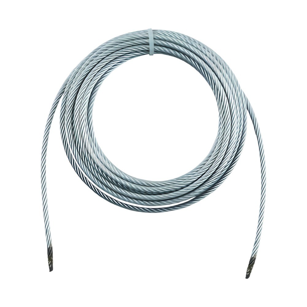 ลวดเหล็กชุบ TRUSCO WW9 20 สำหรับกว้านแมนนวลขนาด 9 มม  ยาว 20 เมตร