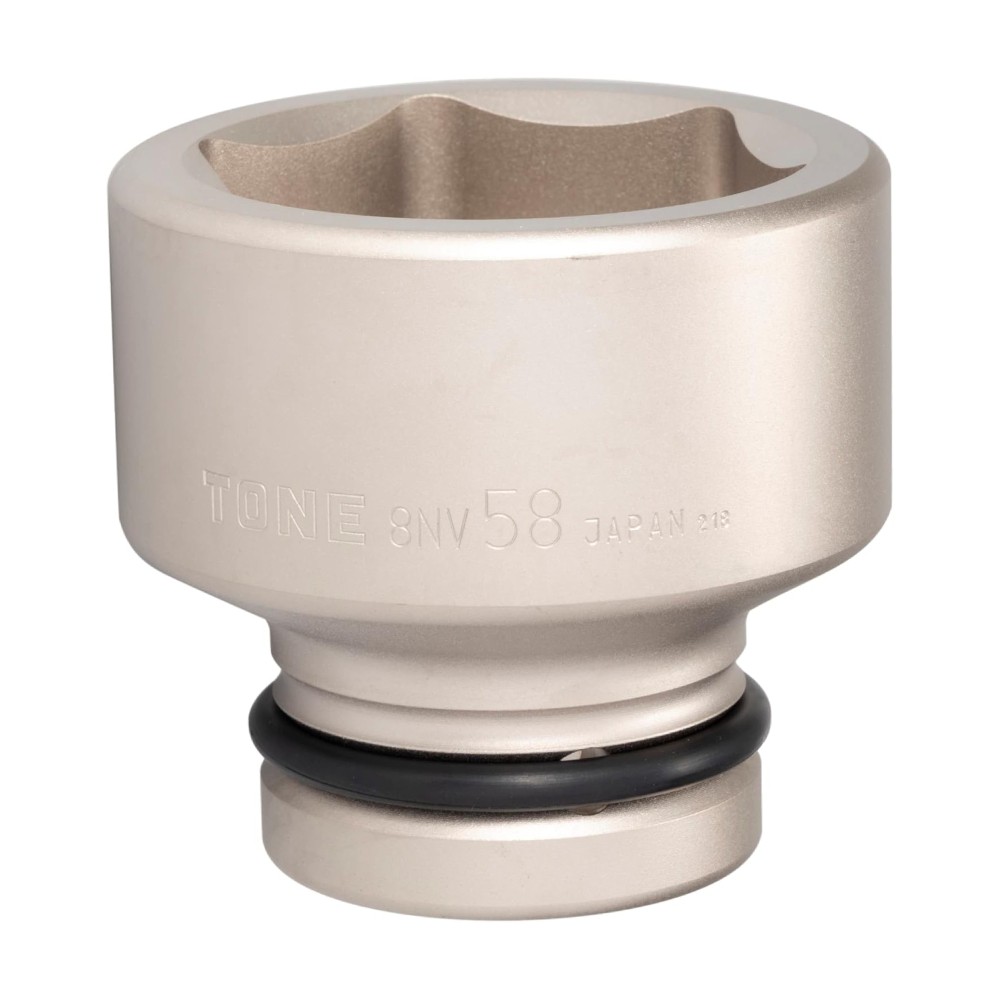 ลูกบล็อกลมเหล็กโครงสร้างพิเศษ TONE 8NV 58 ขนาด 58 มม 