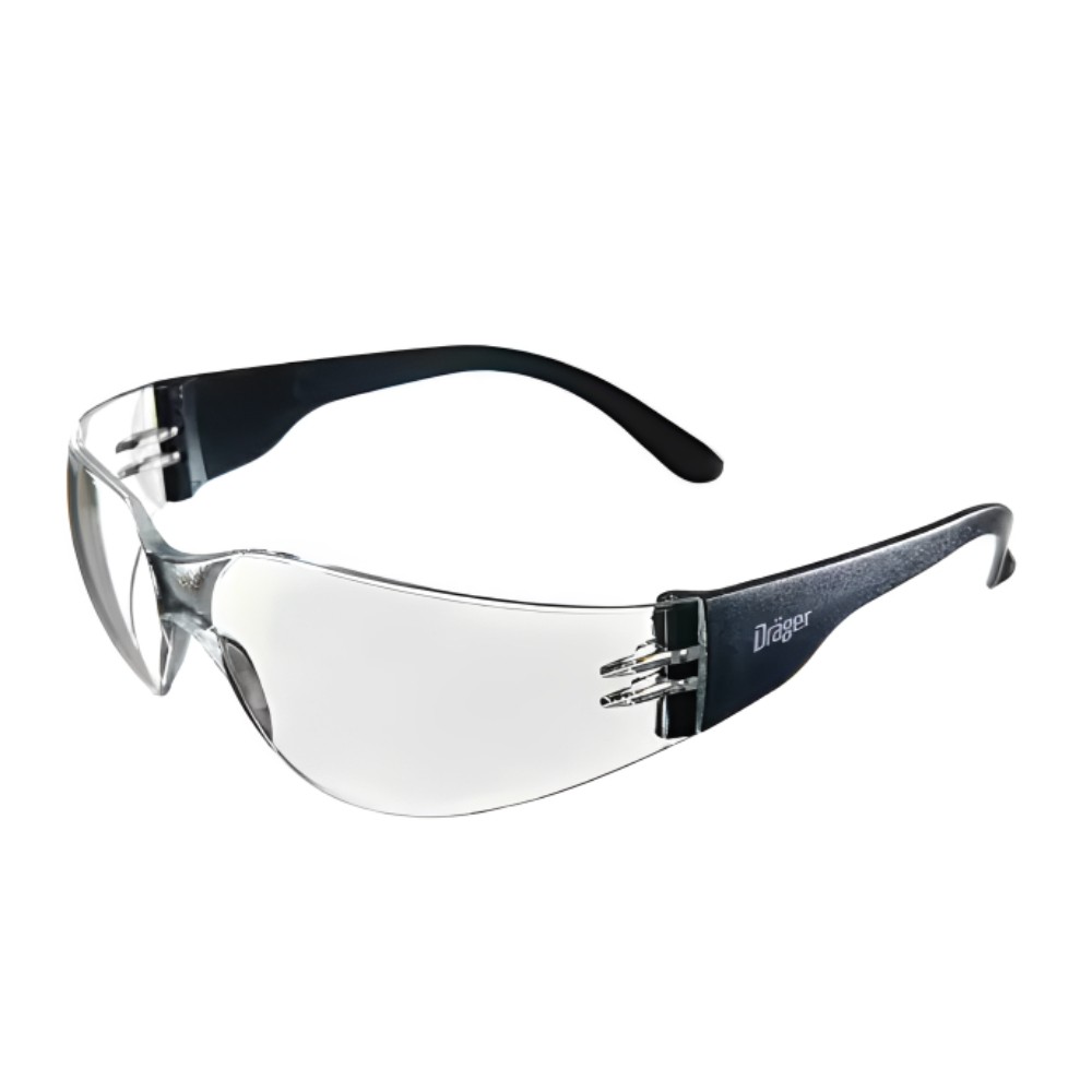 แว่นตานิรภัย Dräger X pect 8310 ขาแว่นปรับได้ เลนส์ใส