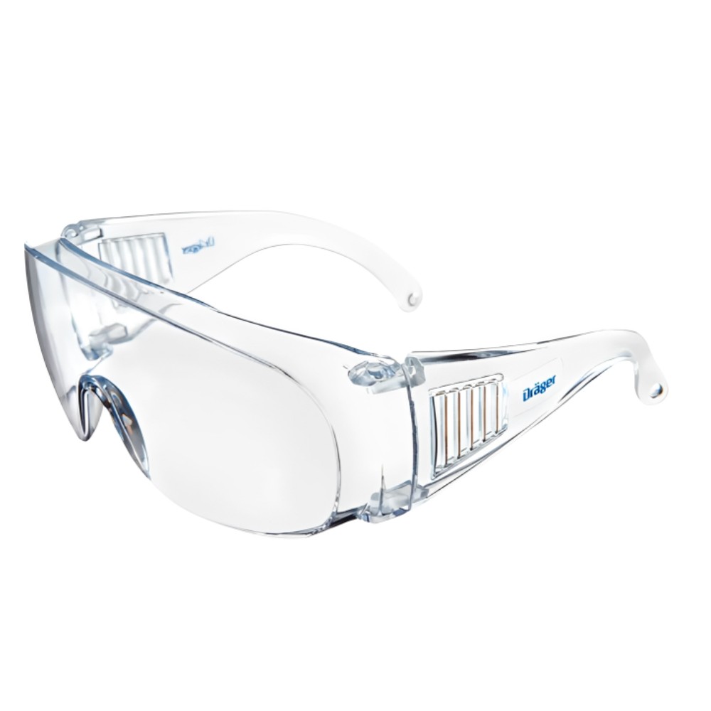 แว่นตาเซฟตี้ Dräger X pect 8110 เลนส์ใส สวมทับแว่นสายตา