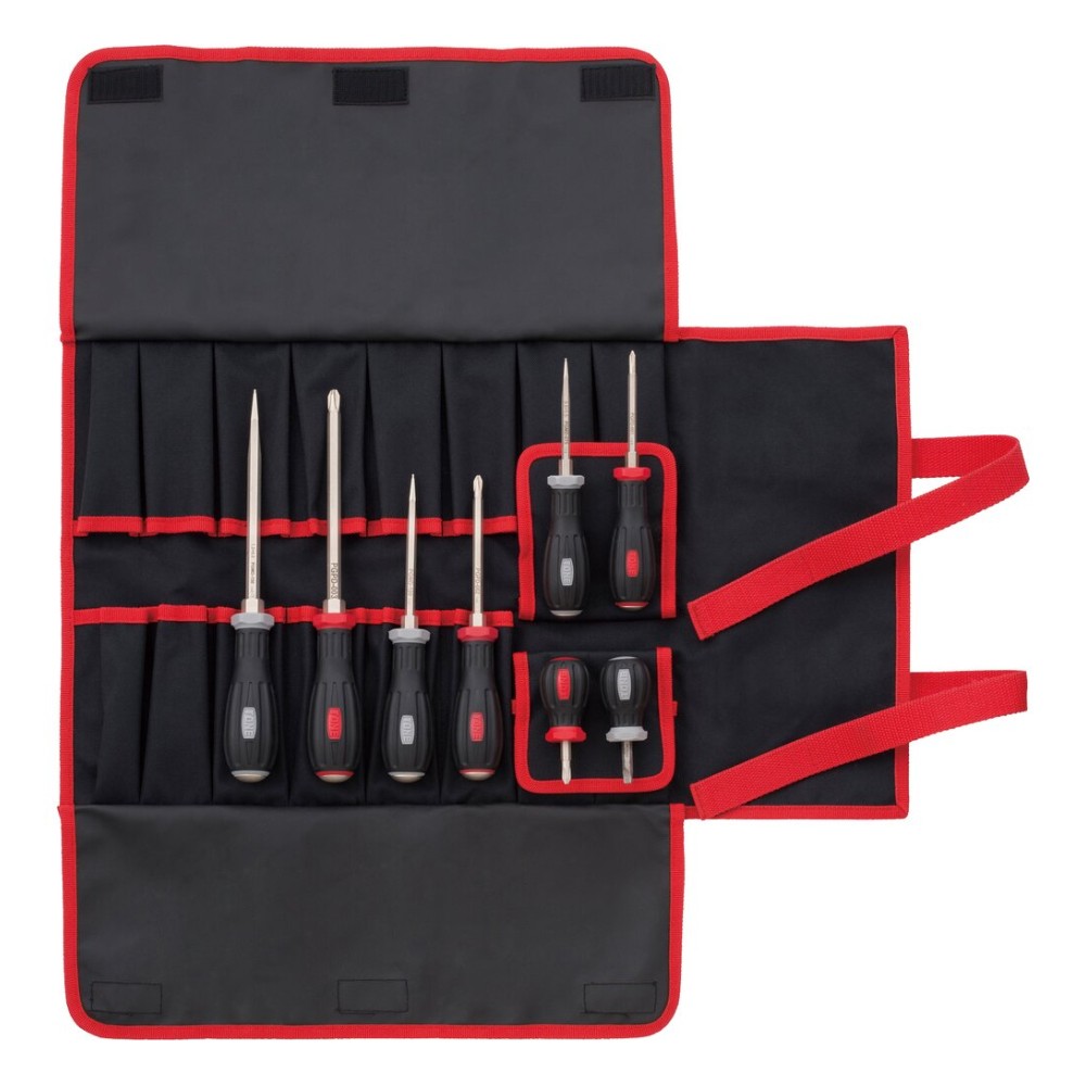 ชุดไขควงแกนทะลุ TONE PGD8 พร้อมด้ามจับ Power Grip 8 ชิ้น