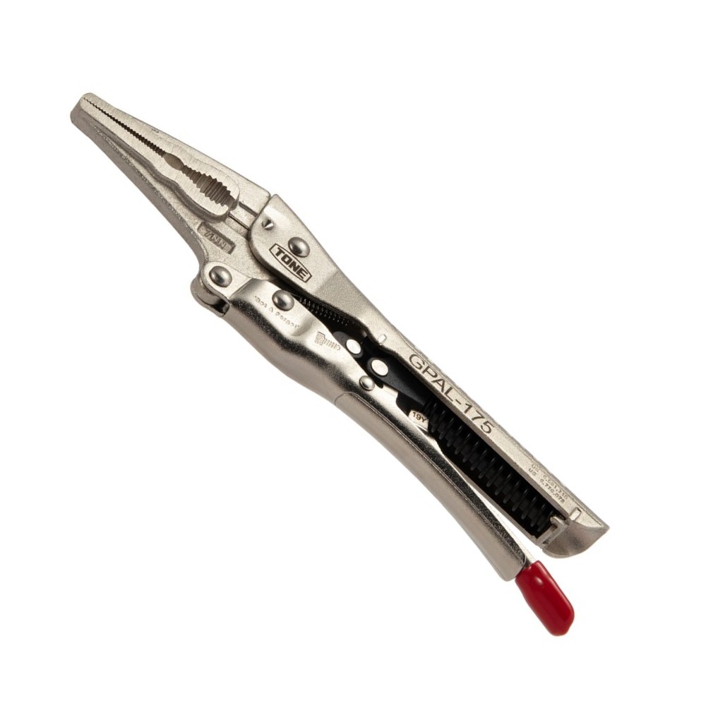 คีมออโต้กริปปากยาว TONE GPAL 175 พร้อมเครื่องตัดลวด