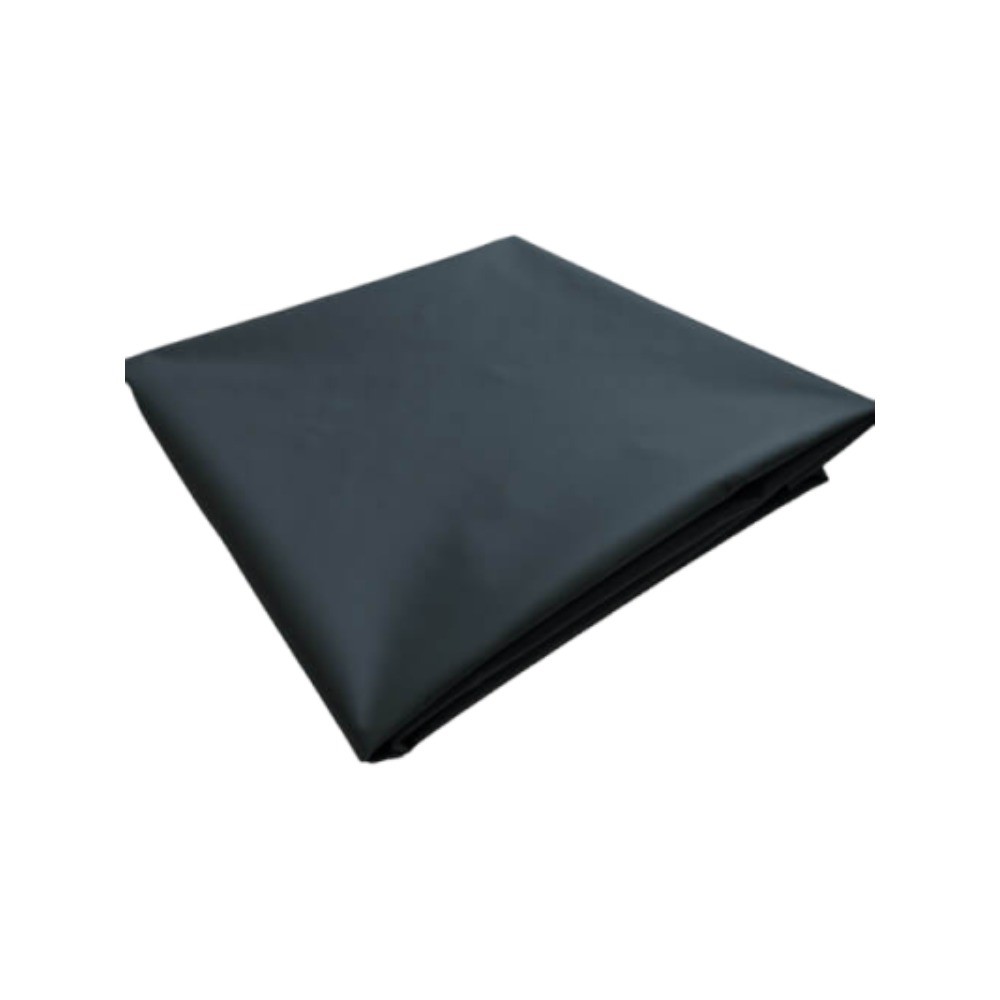 ผ้าใบโพลีเอสเตอร์เคลือบเรซิน TRUSCO TPS1818 BK ชนิดทนไฟเกรด R2