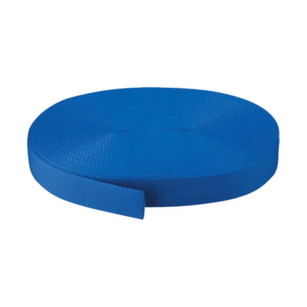 สายพานรัดสินค้า PP TRUSCO PPB 4020 ขนาด 40 มม  ยาว 20 เมตร สีน้ำเงิน