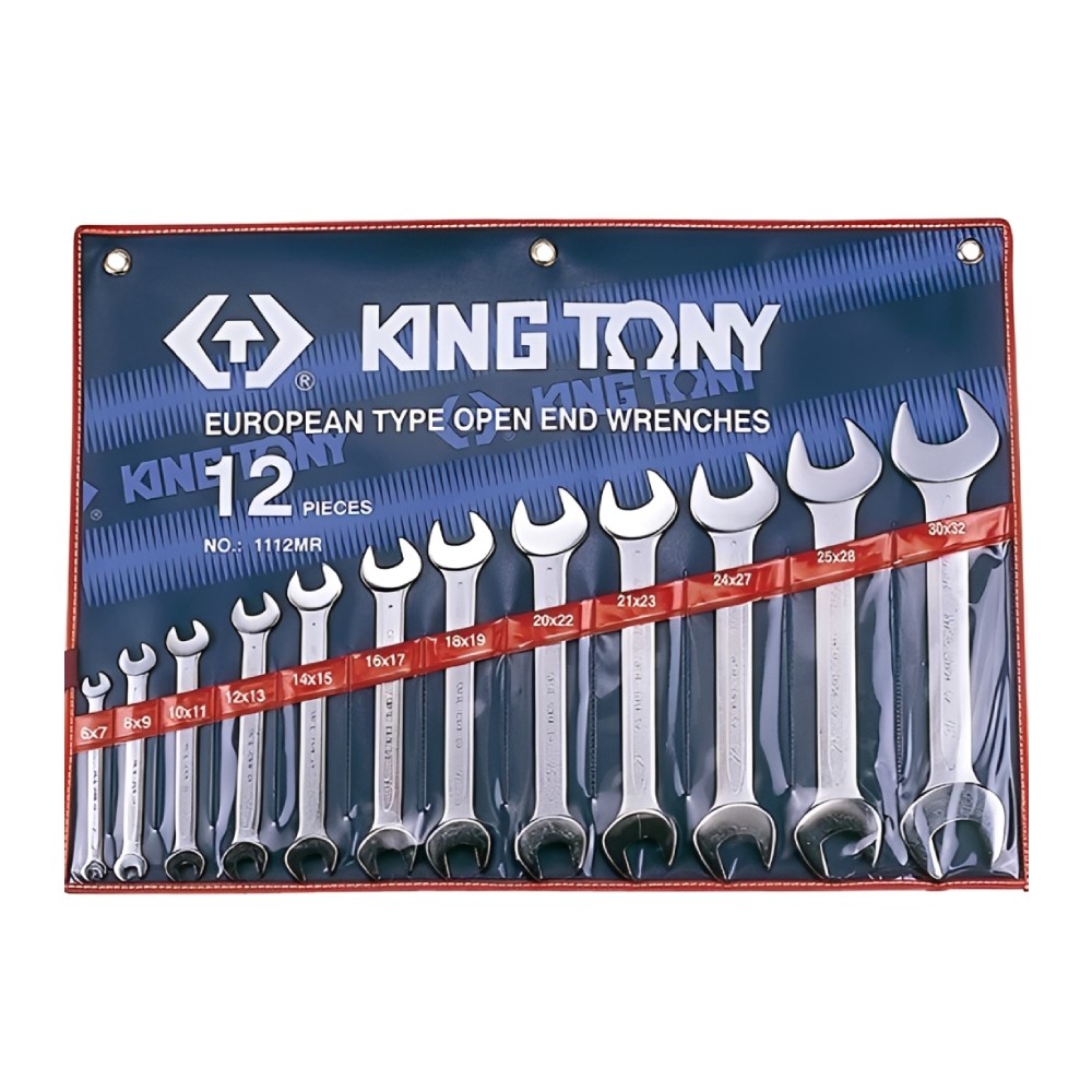 ชุดประแจปากตาย KINGTONY 1112MR ขนาด 6 32 มม   12 ชิ้น 