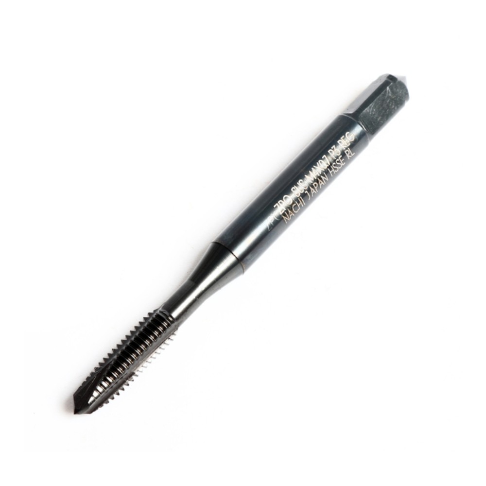 ดอกต๊าปร่องตรงรูทะลุสีดำ SUS NACHI L6860 Hyper Z Point TAP ขนาด M3 X 0 5 