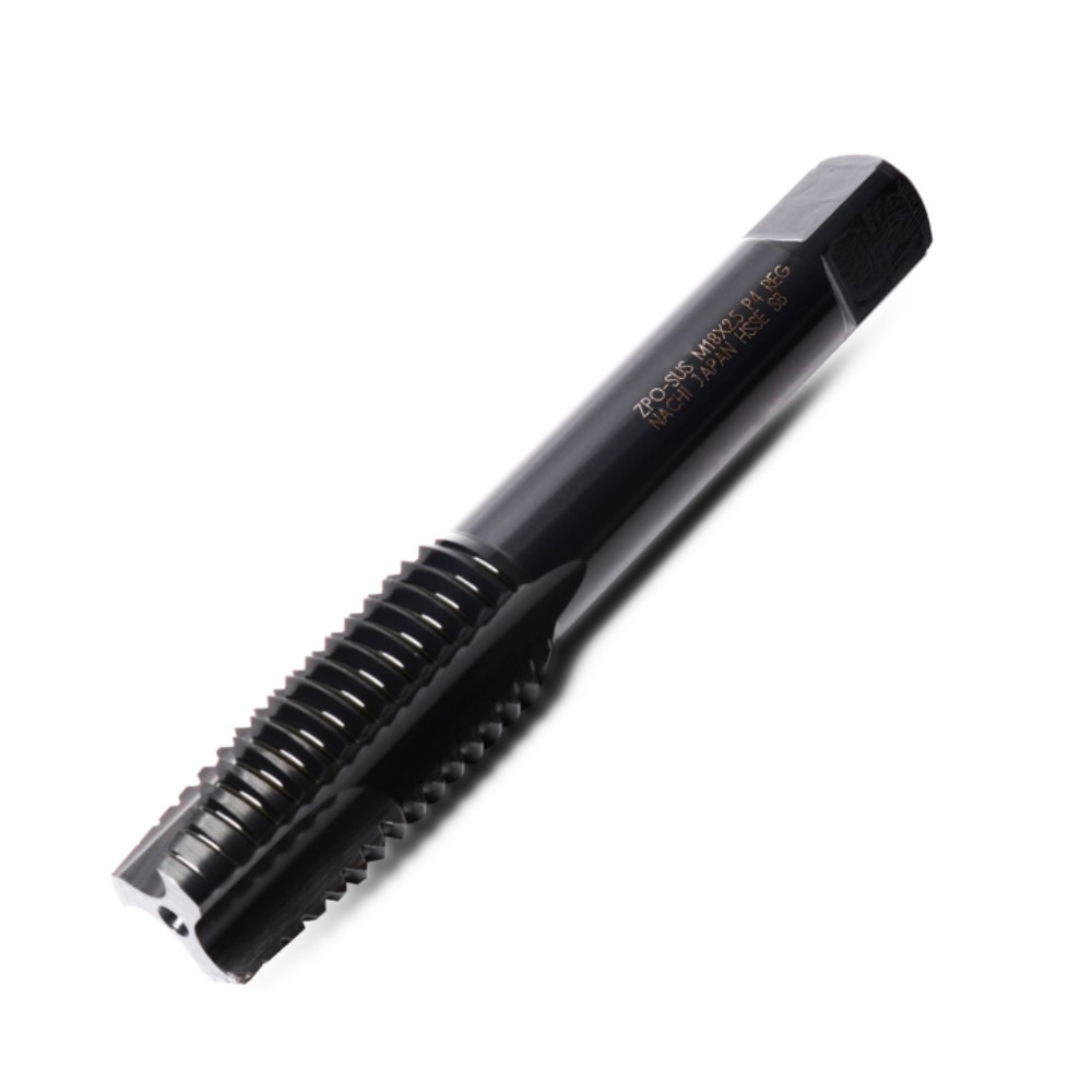 ดอกต๊าปร่องตรงรูทะลุสีดำ SUS NACHI L6860 Hyper Z Point TAP ขนาด M18 x 2 5