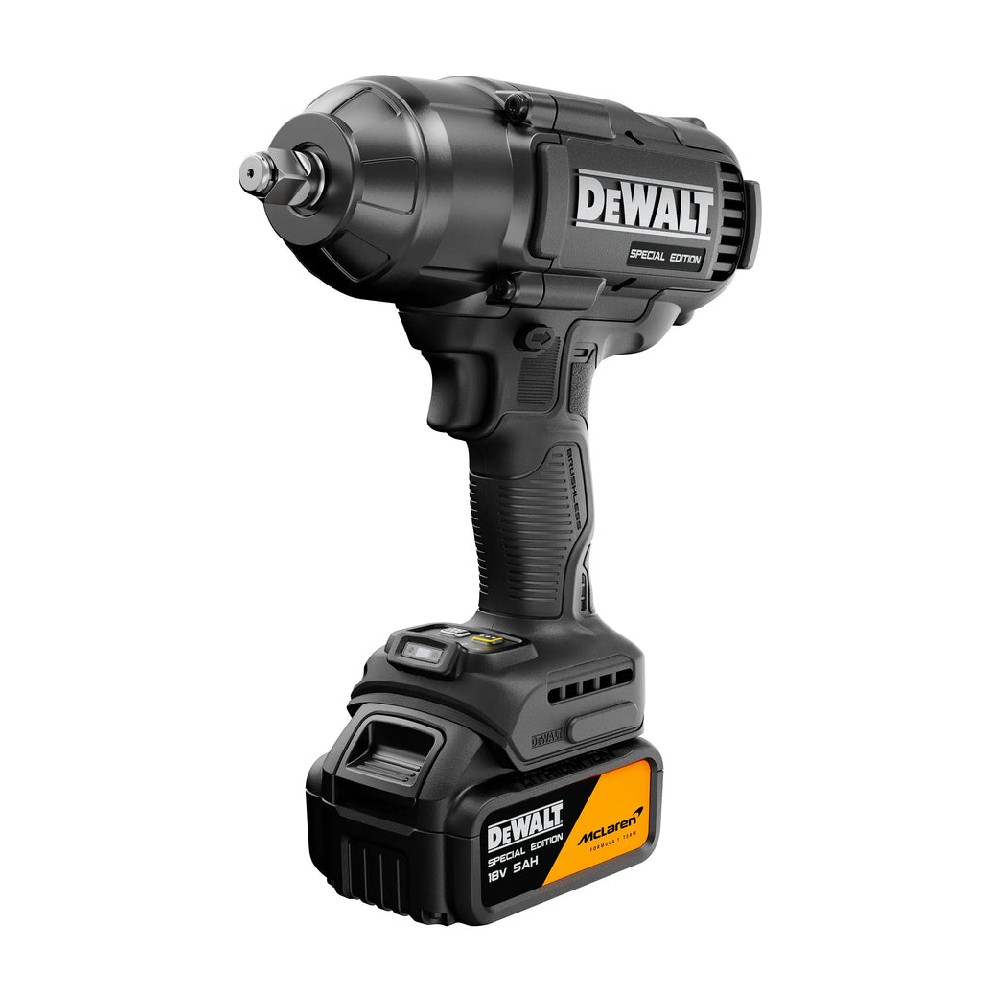 ชุดบล็อกกระแทกไร้สาย DEWALT DCF99MP2T QW 20V ไร้แปรงถ่าน พร้อมแบตเตอรี่ 5Ah 2 ก้อน และแท่นชาร์จ&nbsp;