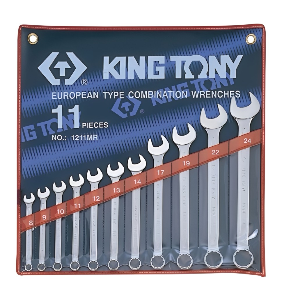 ชุดประแจแหวนข้างปากตาย KINGTONY 1211MR ขนาด 8   24 มม   11 ชิ้น 