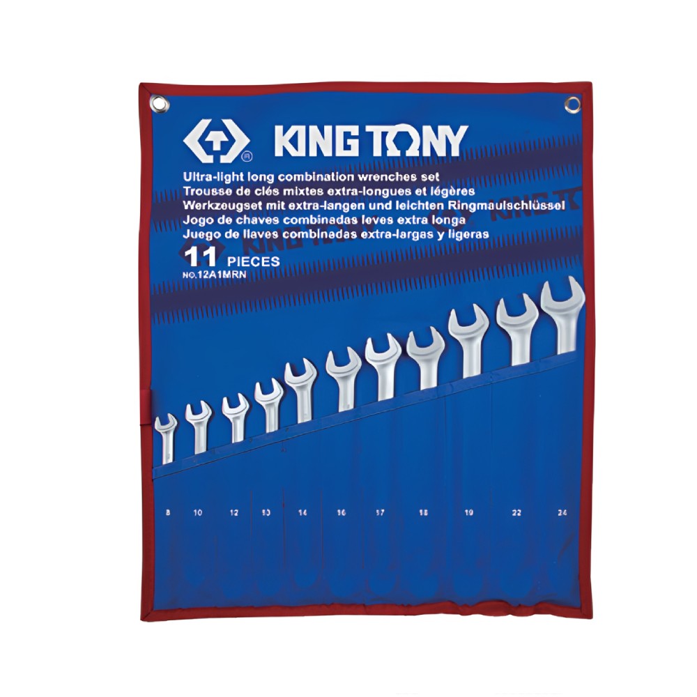 ประแจแหวนข้างปากตาย KINGTONY 12A1MRN ขนาด 8   24 มม   11 ชิ้น 