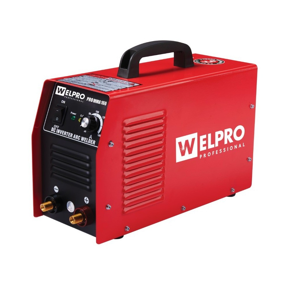 เครื่องเชื่อมอินเวอร์เตอร์ WELPRO PRO MMA 160 กระแสไฟเชื่อม 20 - 160 แอมป์
