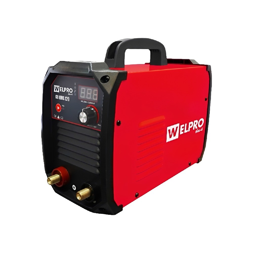 เครื่องเชื่อมอินเวอร์เตอร์ WELPRO CD MMA 120 กระแสไฟเชื่อม 20 - 120 แอมป์