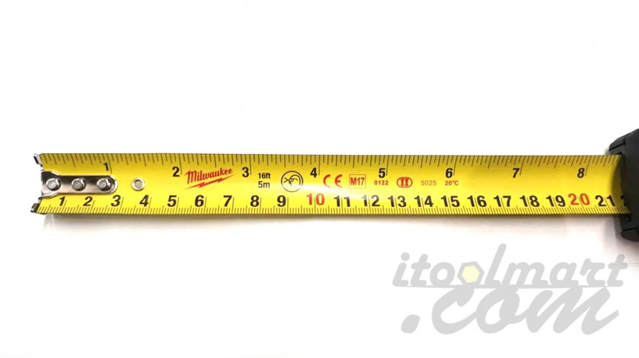 ตลับเมตร MILWAUKEE 5m/16ft Compact General Contractor Tape Measure
