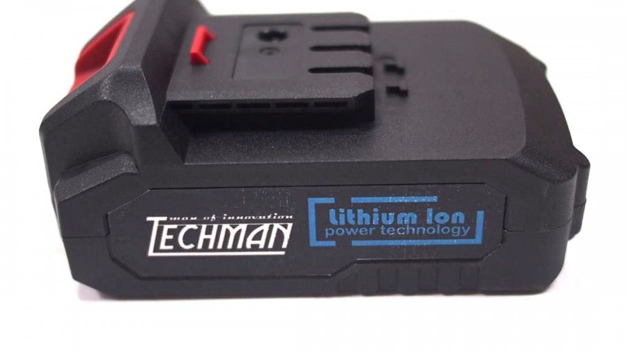 แบตเตอรี่ Techman 18V. 2.0Ah.